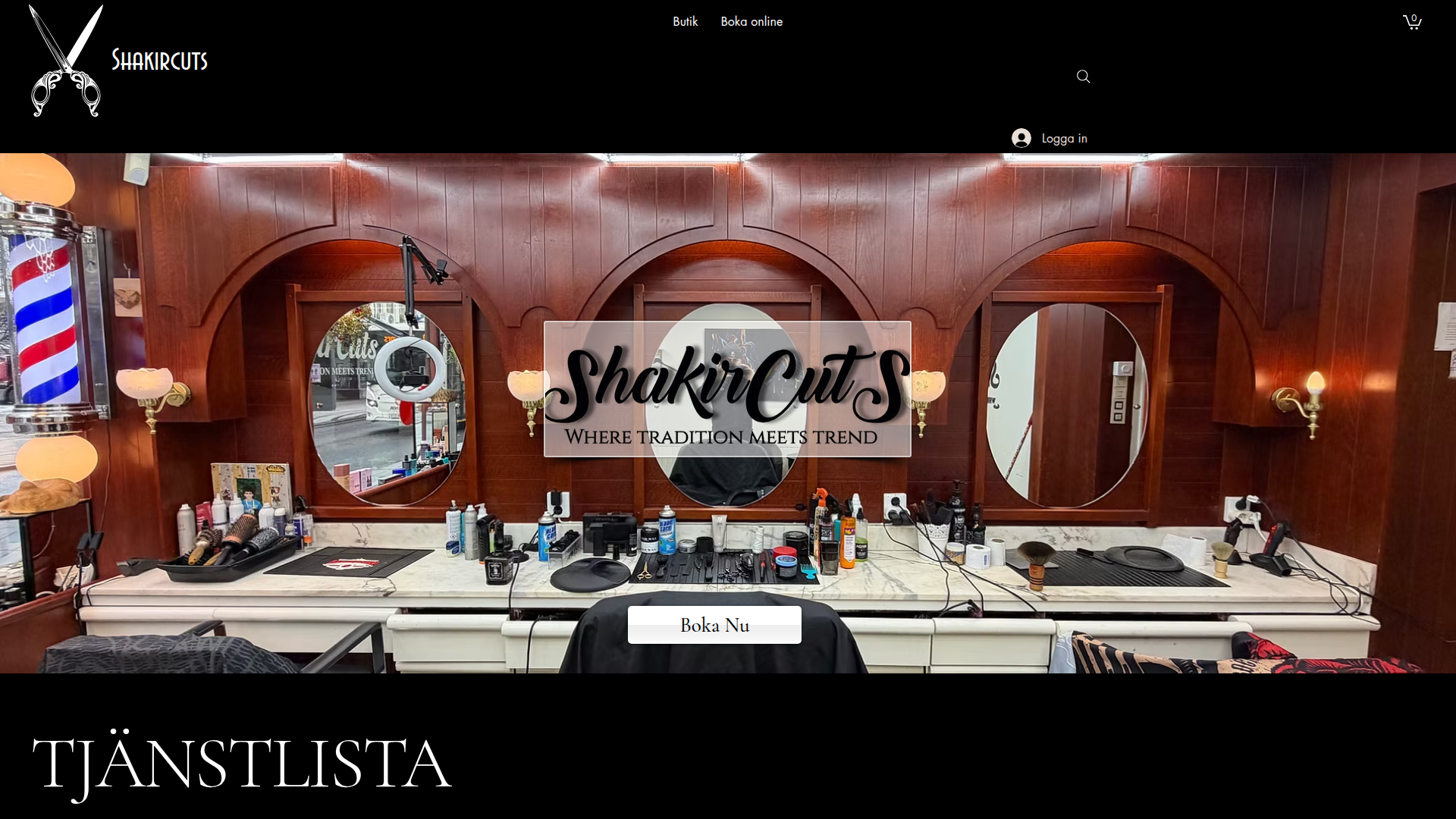 ShakirCuts website